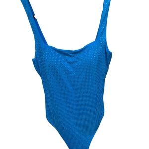 Goldbergh Vibrant Blue Embellished Bodysuit